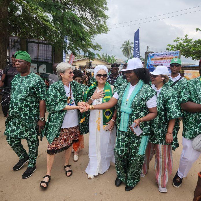 57 Diaspora Descendants Welcomed as Kings and Queens at Badagry Door of Return Festival